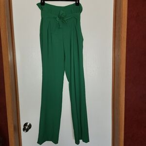 New York & Company Green High Waist Pants